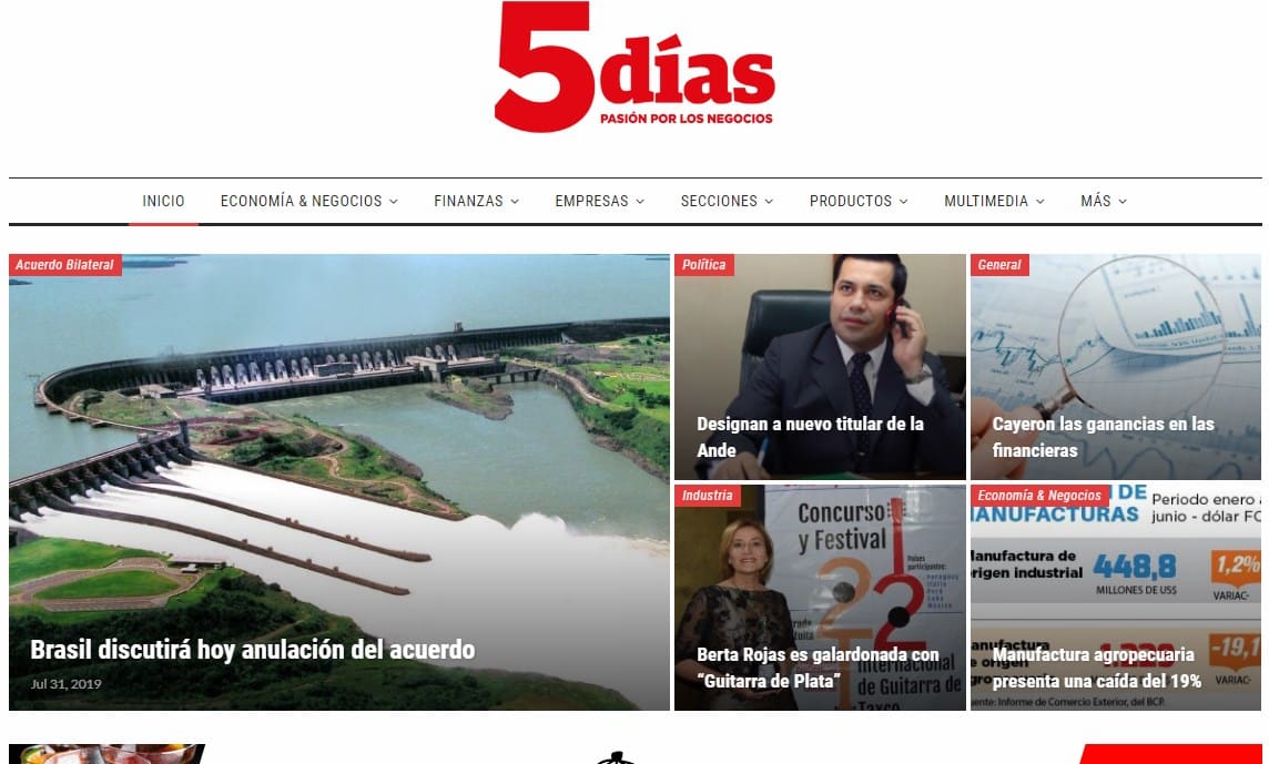 Diario 5 días Paraguay