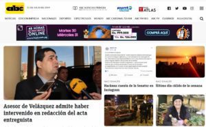 Diarios de paraguay Abc Color