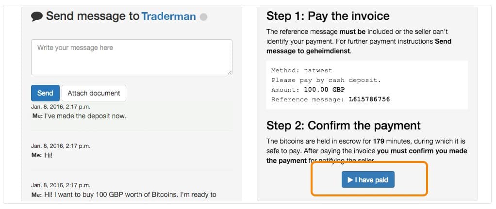 Comprar y Vender Bitcoin en Paraguay paso 5