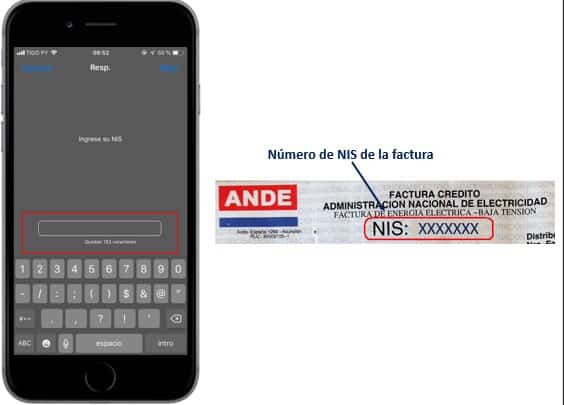 pagar factura de ande con tigo money